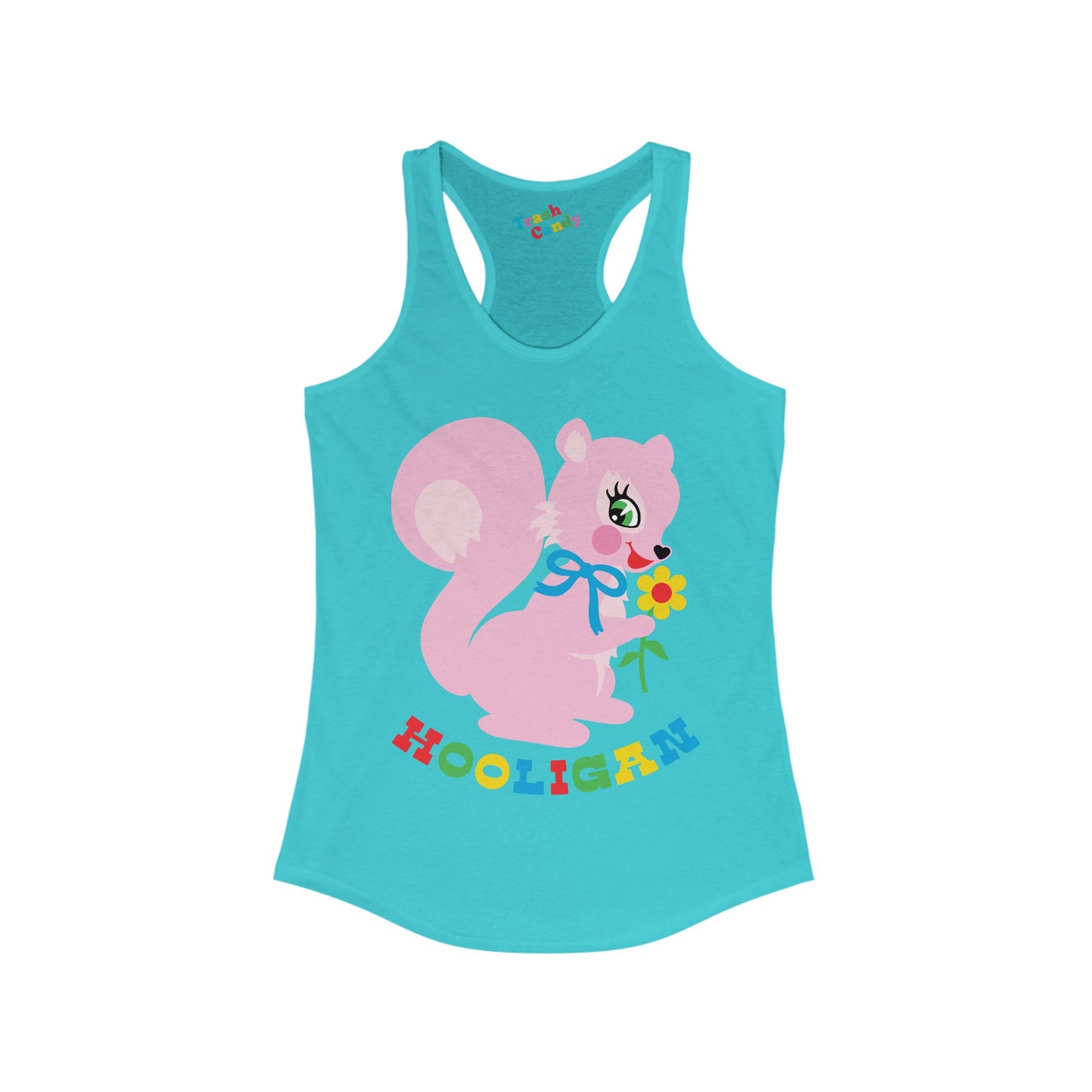 Hooligan Squirrel Women's Racerback Tank
