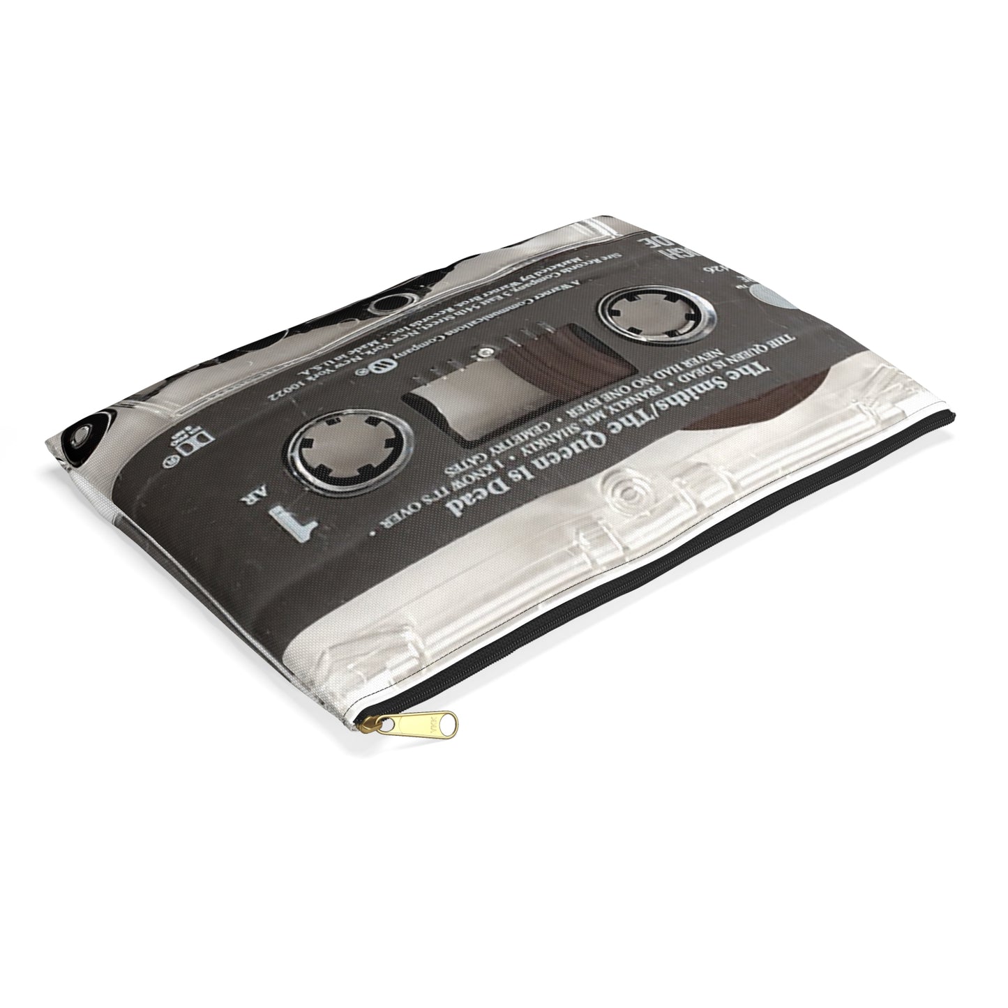 The Smiths The Queen is Dead Zipper Pouch - The Smiths The Queen is Dead Cassette Tape Accessory Bag - Morrissey Zipper Pouch