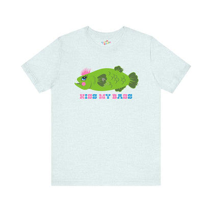 Kiss My Bass Punk Fish T-Shirt