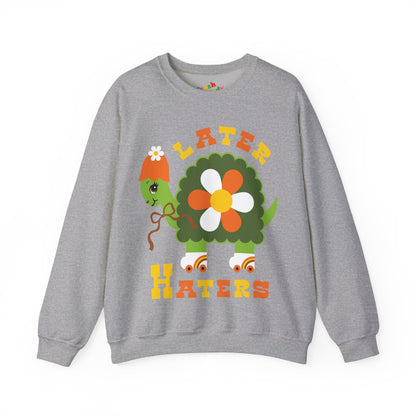Later Haters Retro Turtle Sweatshirt