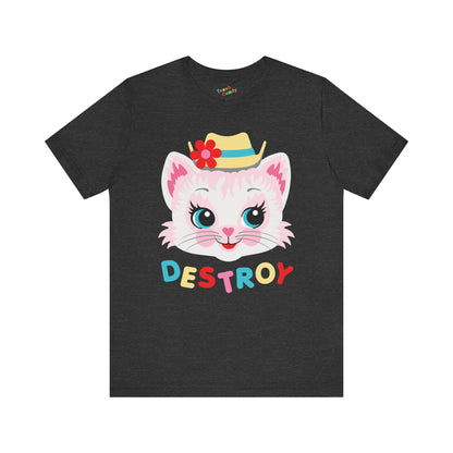 Cute Kitty Destroy T-Shirt