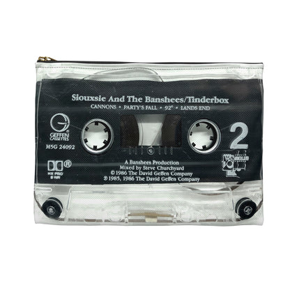 Siouxsie and The Banshees Zipper Pouch - Siouxsie & The Banshees Cassette Tape - Siouxsie Tinderbox Cassette Tape Zipper Pouch