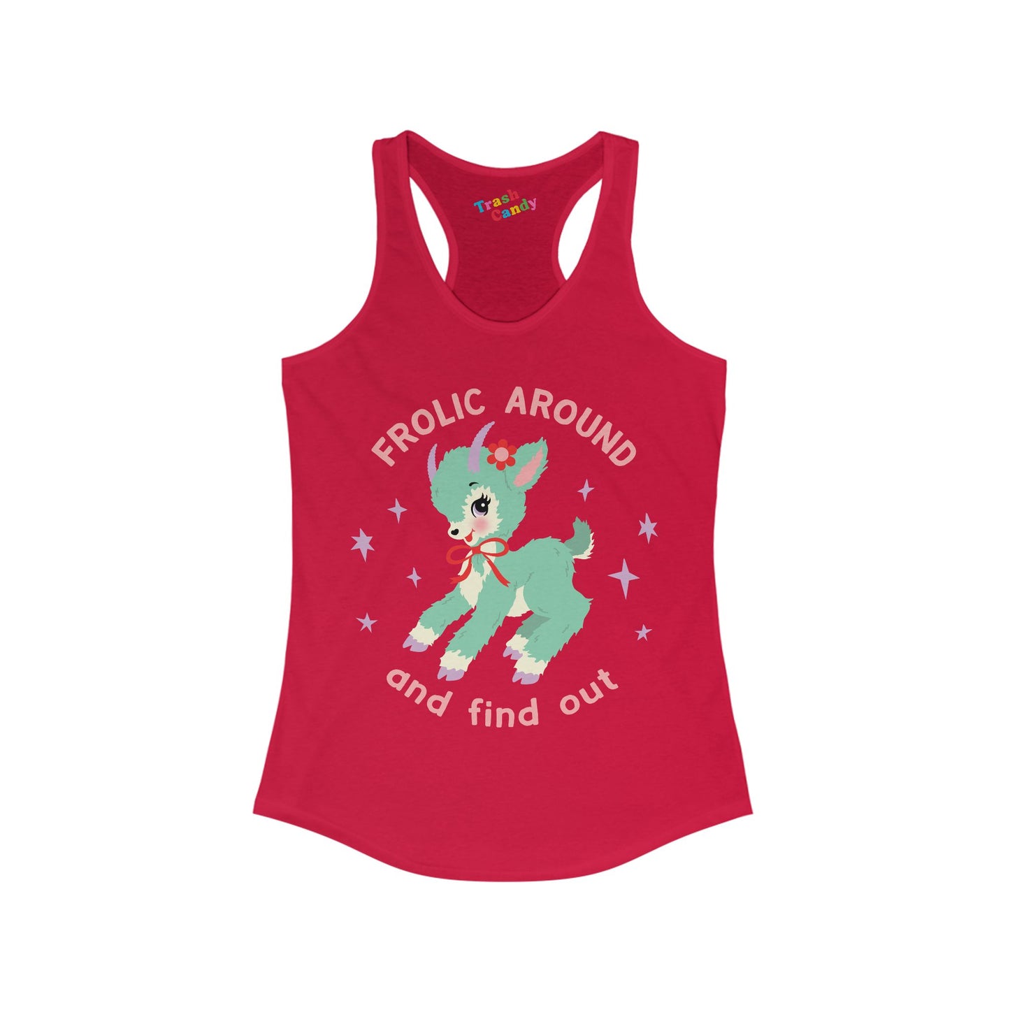 Frolic Around and Find Out Women's Racerback Tank