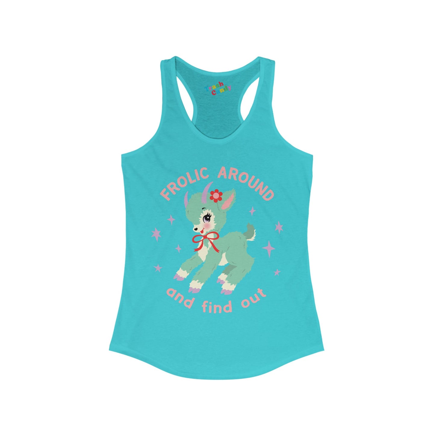 Frolic Around and Find Out Women's Racerback Tank