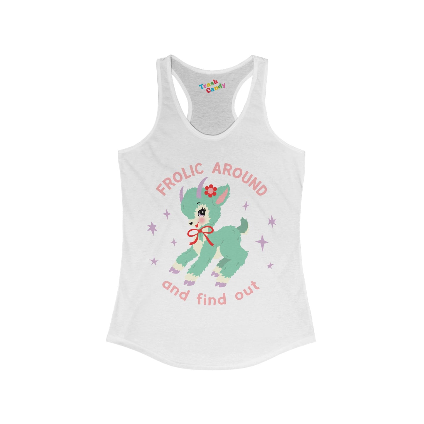 Frolic Around and Find Out Women's Racerback Tank