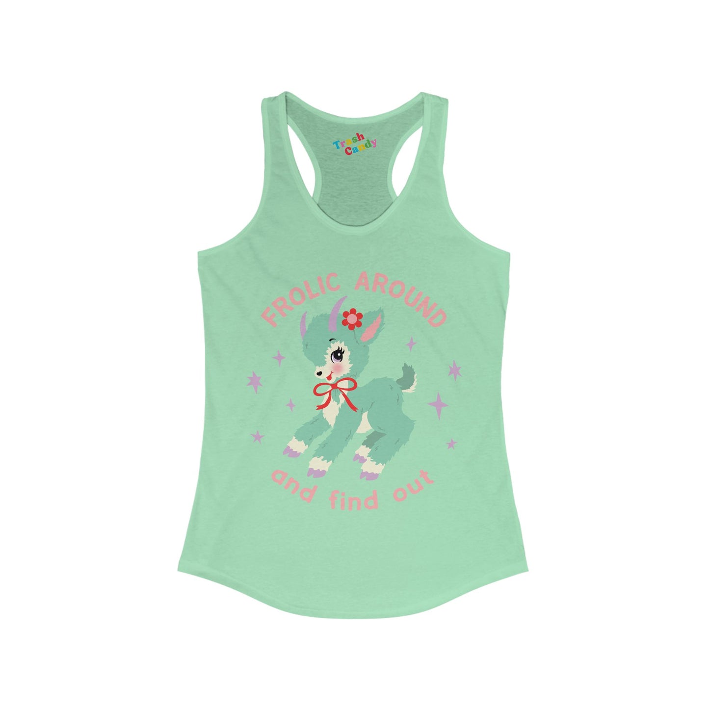 Frolic Around and Find Out Women's Racerback Tank