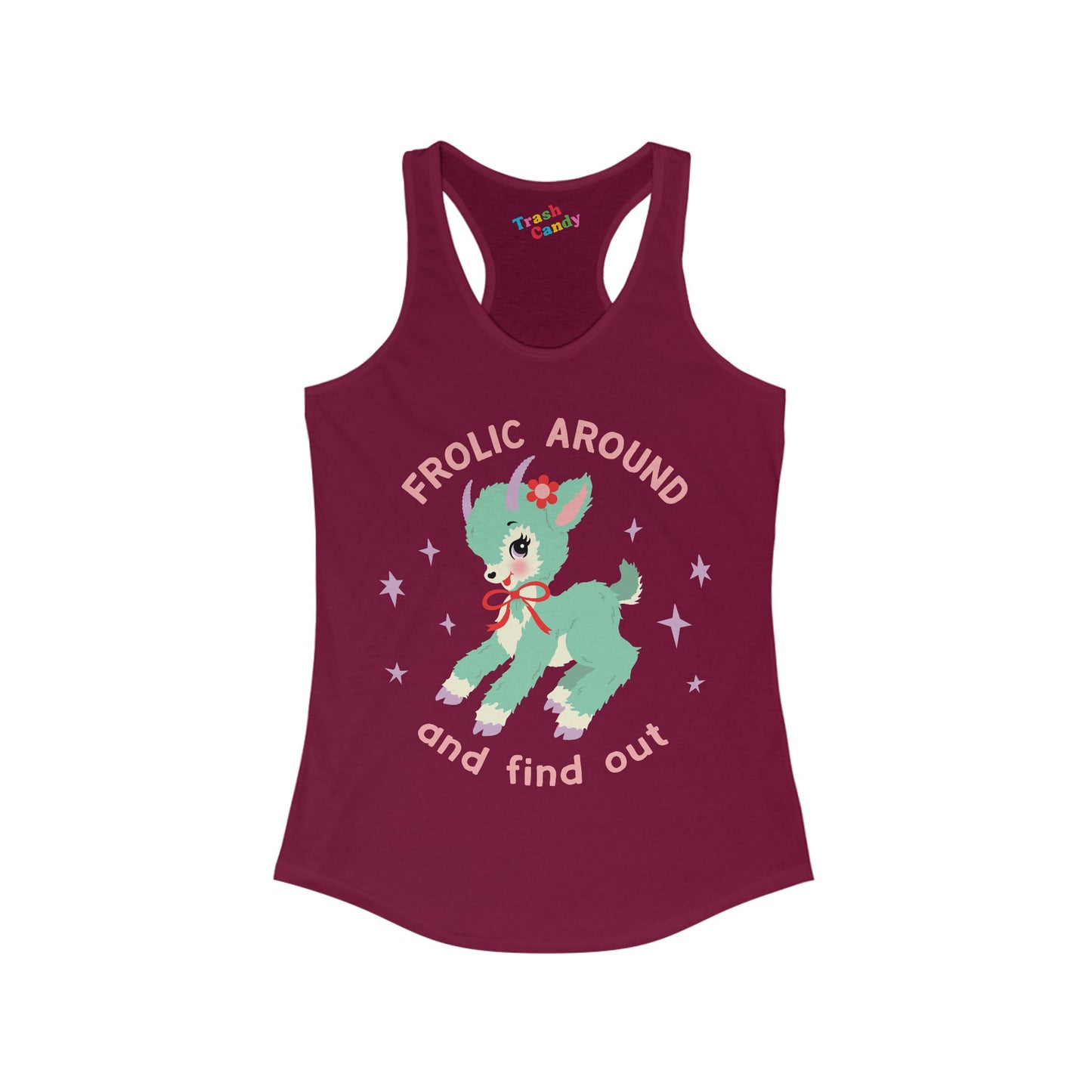 Frolic Around and Find Out Women's Racerback Tank