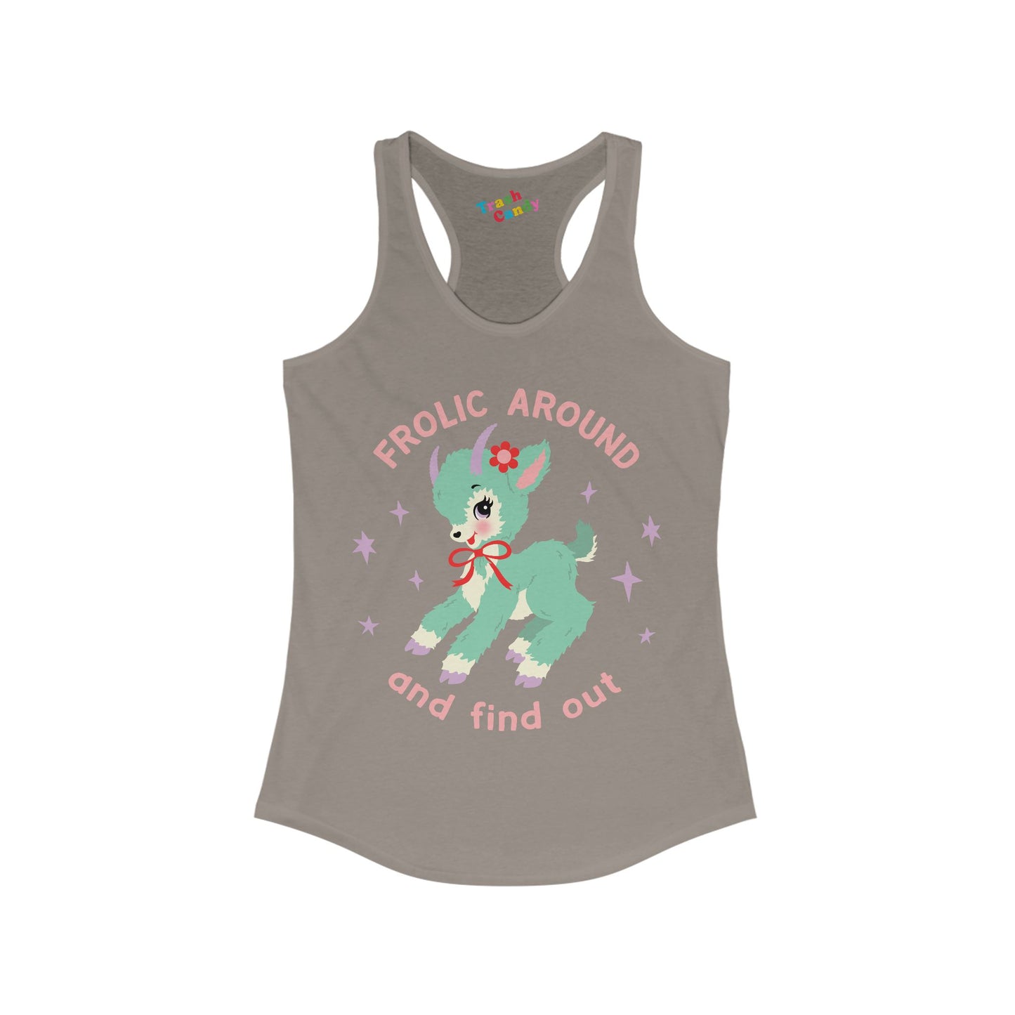 Frolic Around and Find Out Women's Racerback Tank