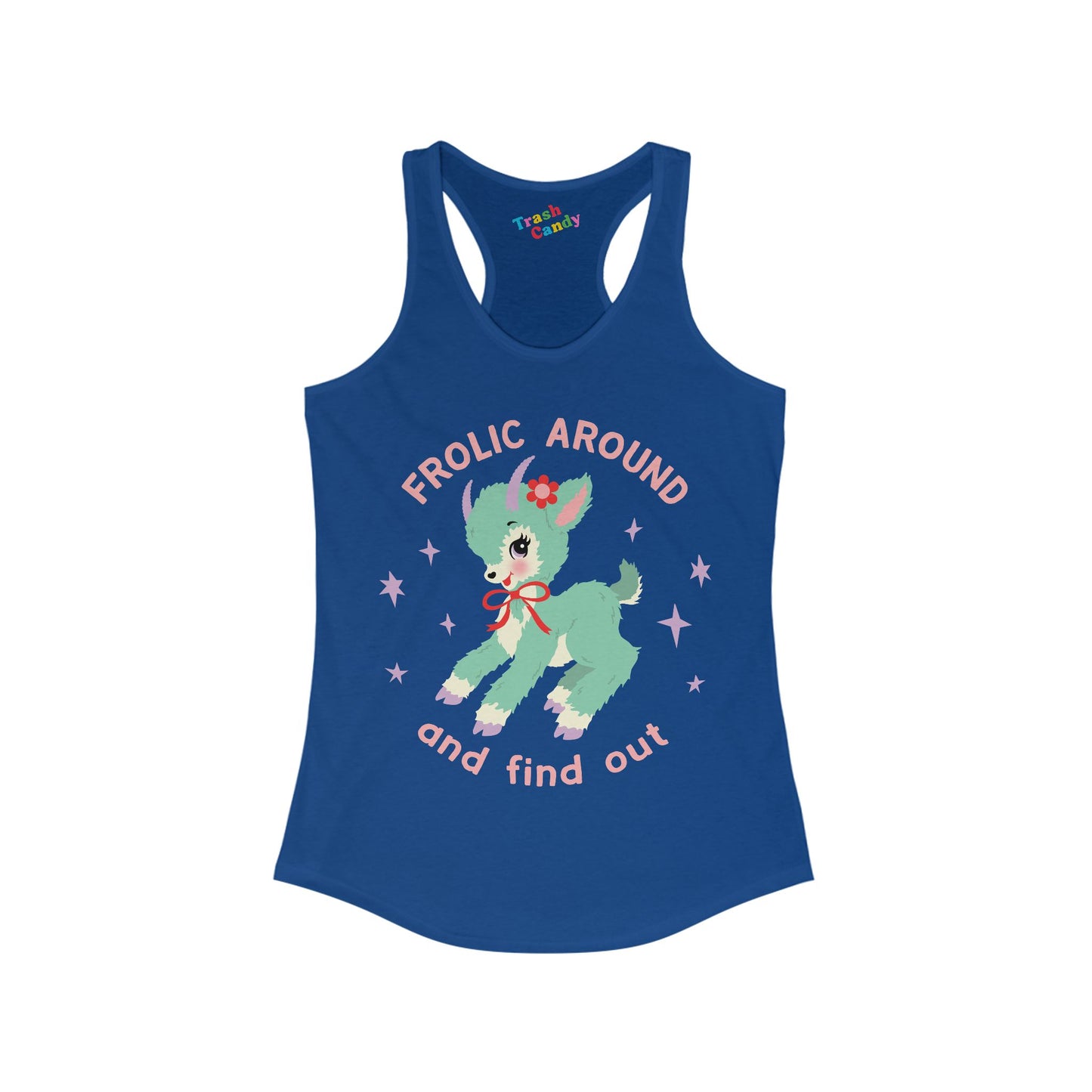 Frolic Around and Find Out Women's Racerback Tank