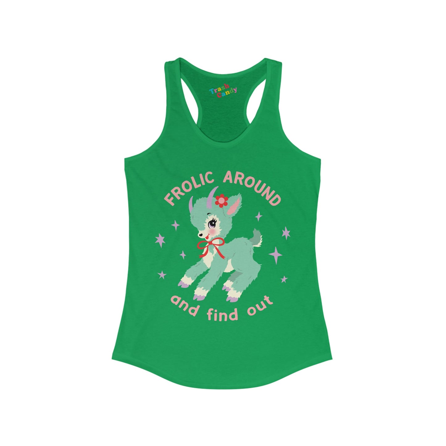 Frolic Around and Find Out Women's Racerback Tank