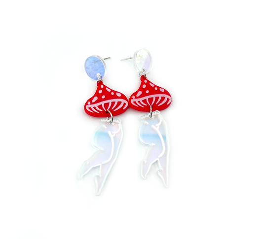 Mushroom Lady Earrings