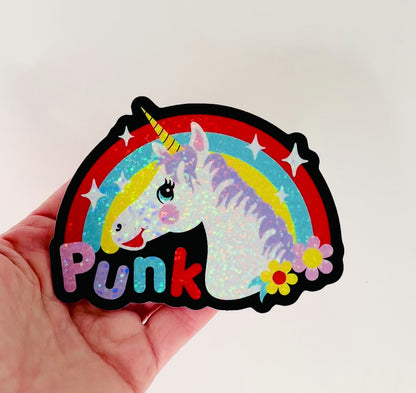 Punk Unicorn Sticker