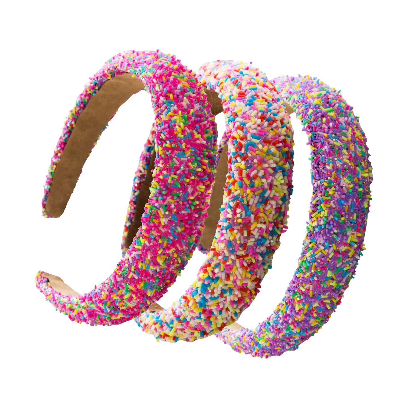 Candy-Colored Sprinkles Headbands